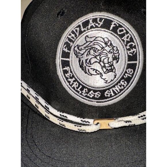 RARE! Findlay Force Fearless Since 2013 Snapback Hat Embroidery Rope Flat Brim - Picture 2 of 10